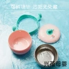 Children's 316L stainless steel water-filled bowl, three-layer water-filled baby food insulated meal bowl, baby tableware with handle Item Picture